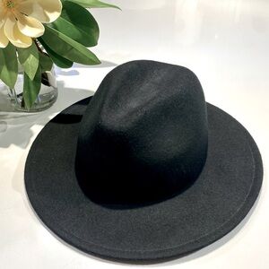 Elegant Black Women's Fedora Hat